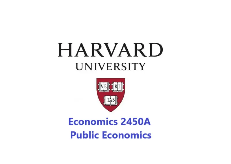 Economics 2450A: Public Economics